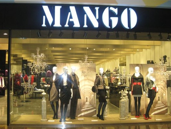 Магазины Mango.